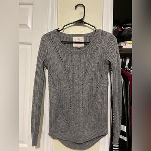 Grey sweater